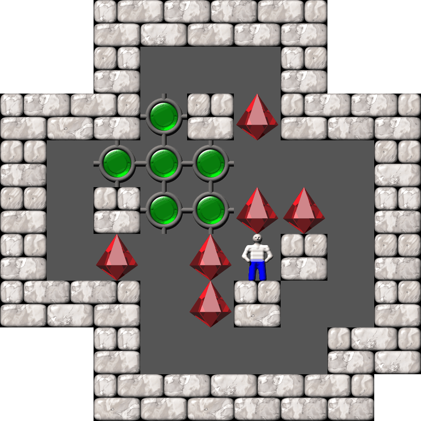 Sokoban Chrysalis Collection 5 level 2